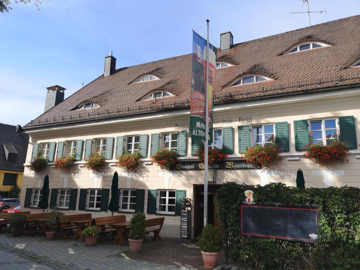 Hotel Maierbraeu Altomünster Dış mekan fotoğraf